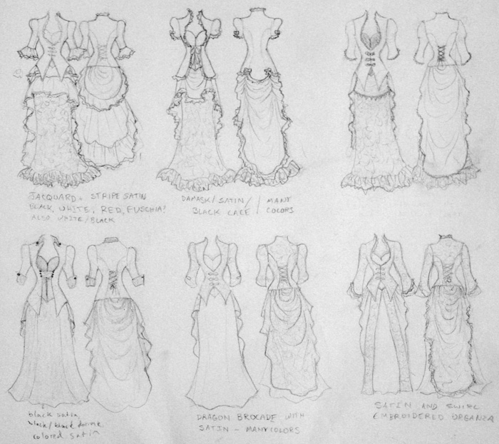 dress-sketches