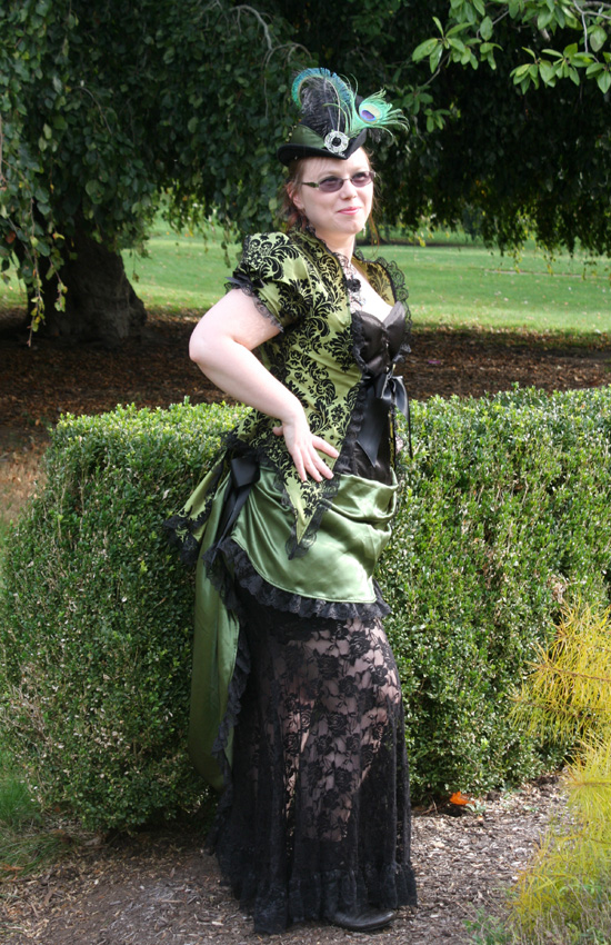 Steampunk Tea Gown by auralynne