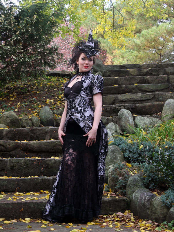 Witches Masquerade Ball Gown by auralynne