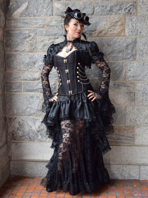 Steampunk costume by auralynne