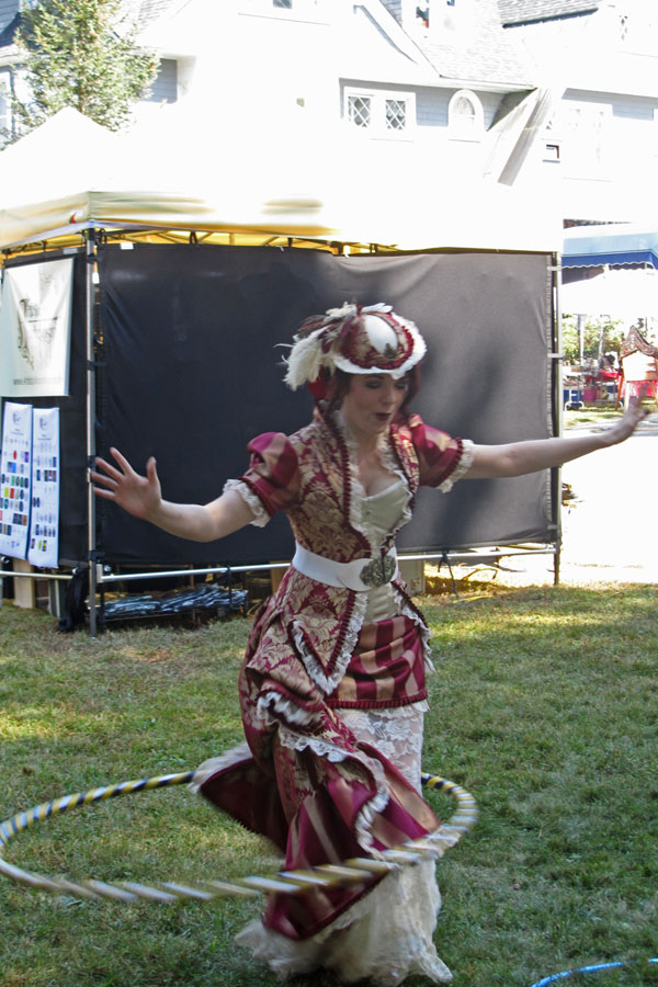 Steampunk Hula Hooping Mishap