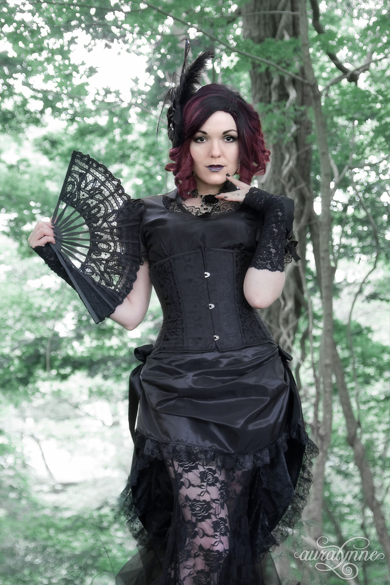 Black Gothic Dress – Nevermore – auralynne