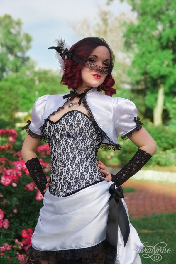 Lace Temptation Gothic Victorian Wedding Dress - Image 5