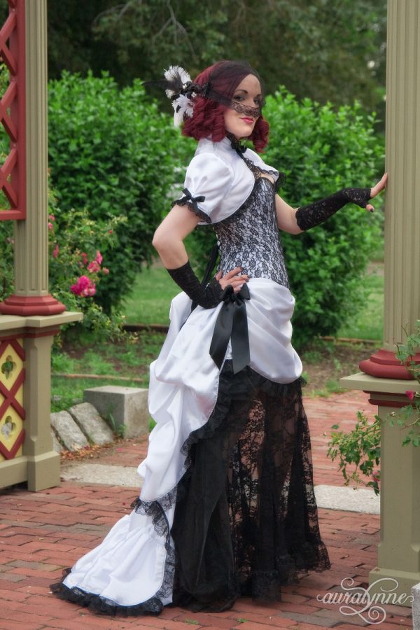 Lace Temptation Gothic Victorian Wedding Dress - Image 3