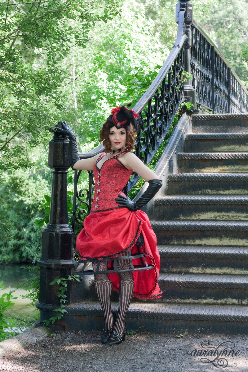 Red Steampunk Costume