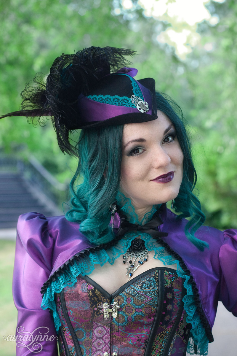 Steampunk Costume – Perfectly Purple – auralynne