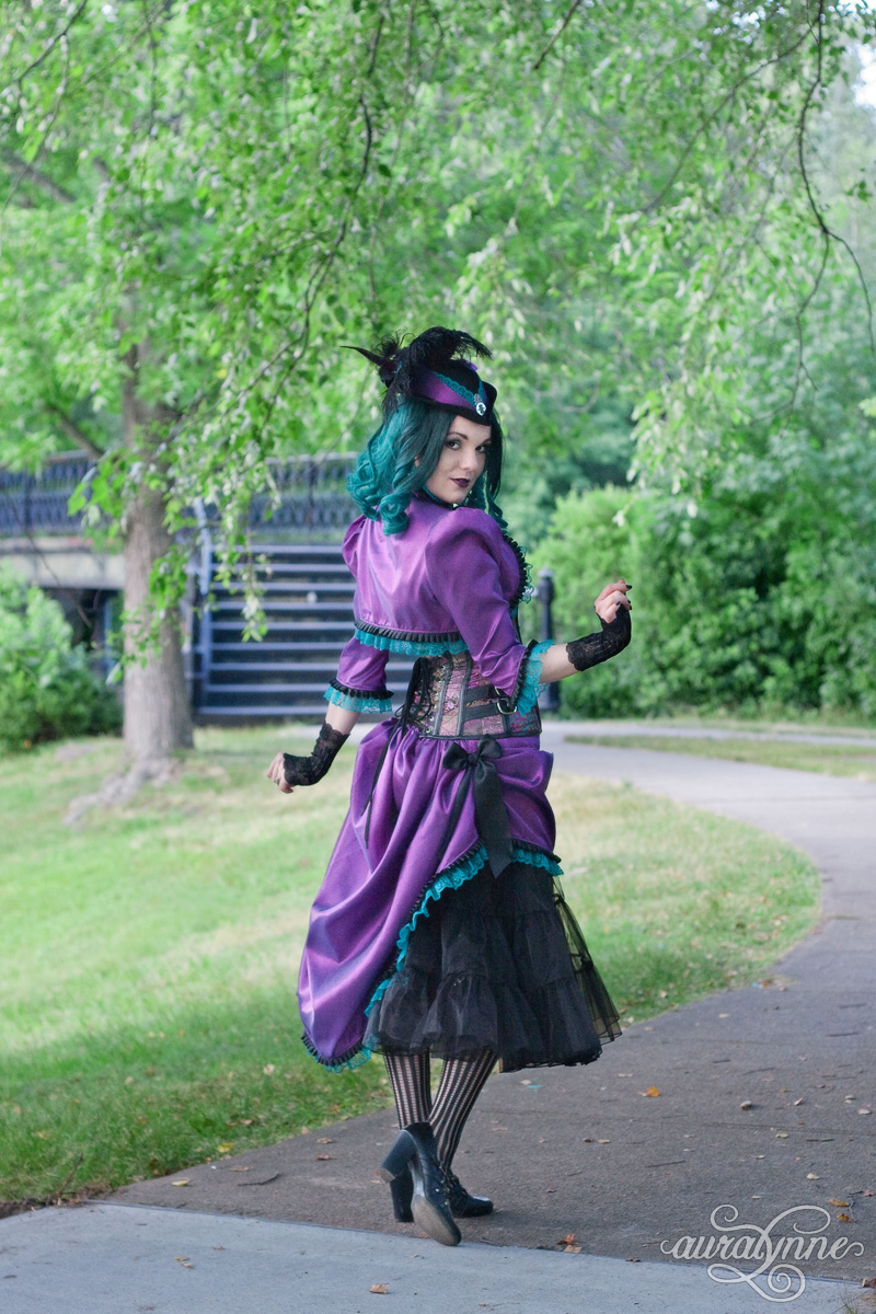 Purple Steampunk Costume