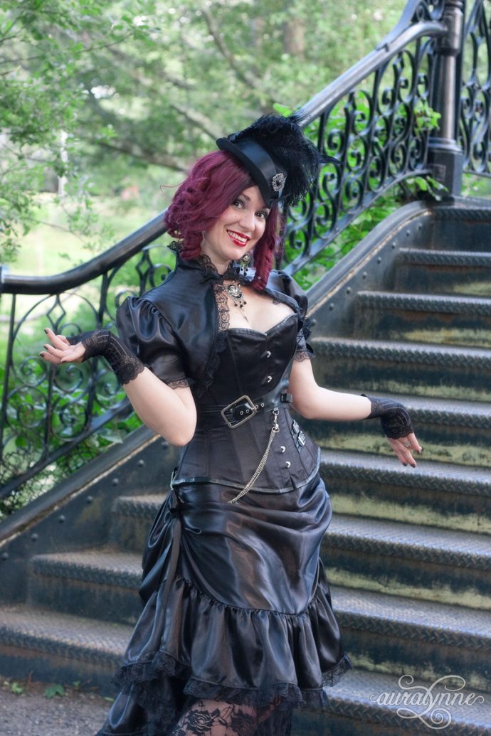 Sable Siren Victorian Steampunk Dress – auralynne