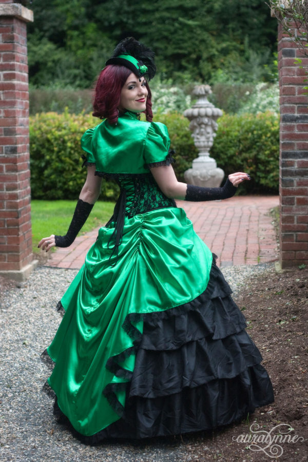 Green Gothic Ballgown