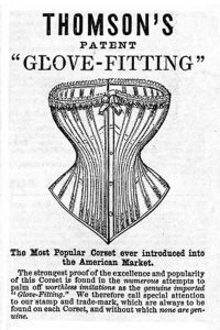 Thomsons corset ad, 1870