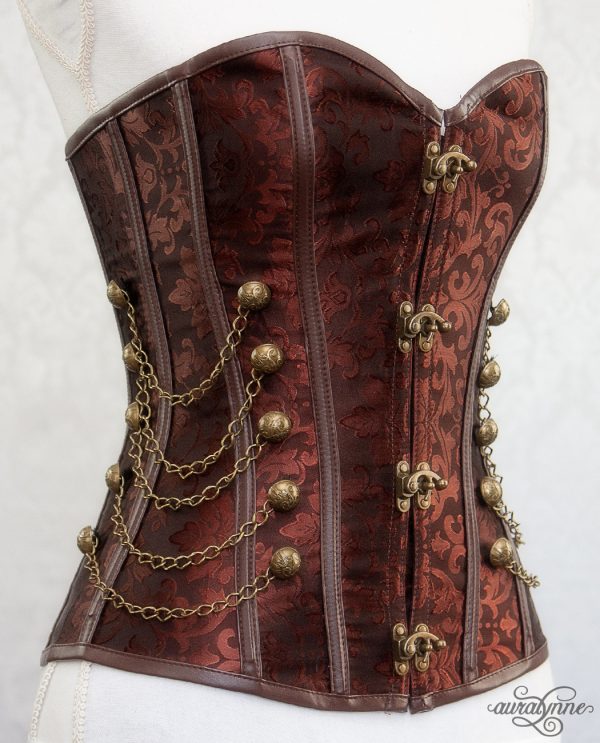 Brown Steampunk Corset