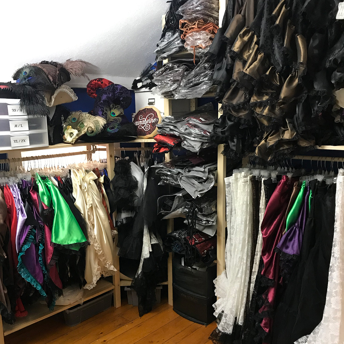 Overstuffed Stock Closet