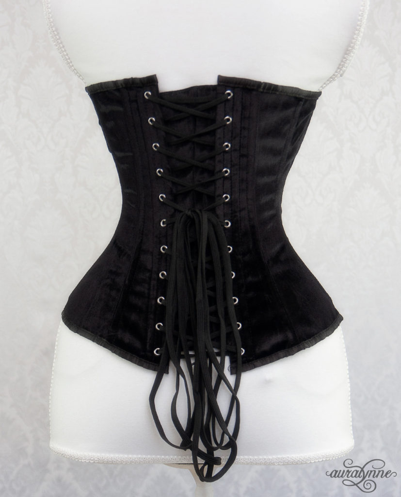 house of cb black velvet corset