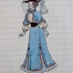 Victorian Traveling Gown
