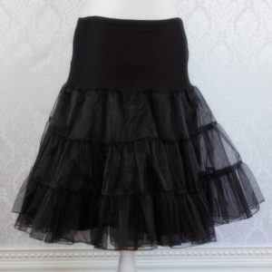 Black Petticoat Front