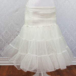 Ivory Petticoat Front