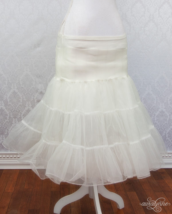 Ivory Petticoat Front