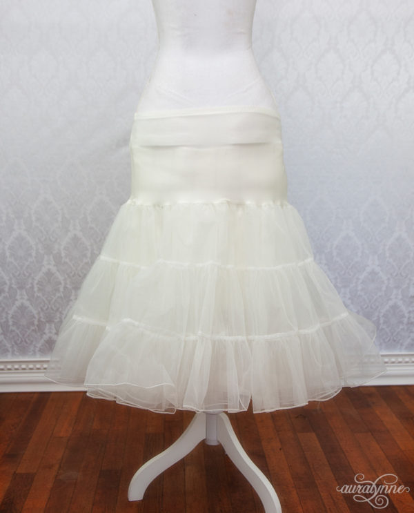 Ivory Petticoat Back