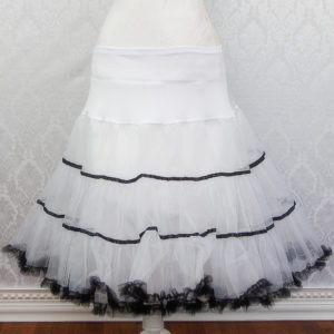 Striped Petticoat Front