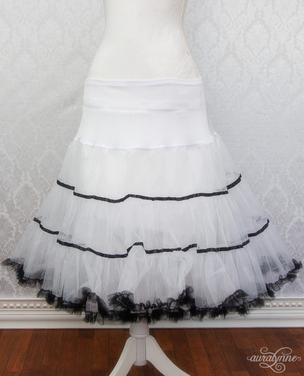 Striped Petticoat Front