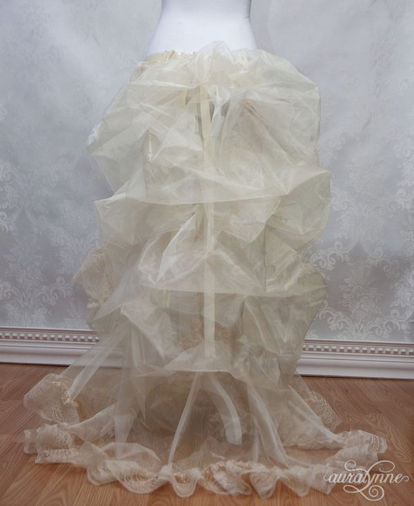 Victorian Bustle Petticoat Back