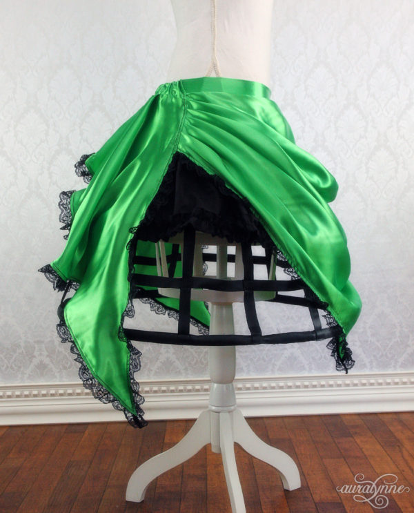 Green Pixie Cage Skirt Side