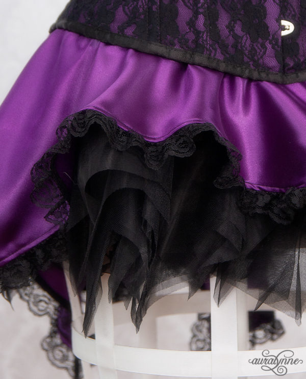 Purple Pixie Fairy Skirt Closeup