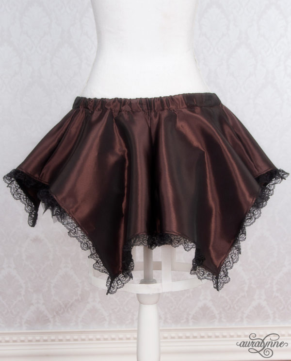 Brown Pixie Fairy Skirt Back