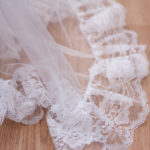 White Bustle Petticoat Closeup