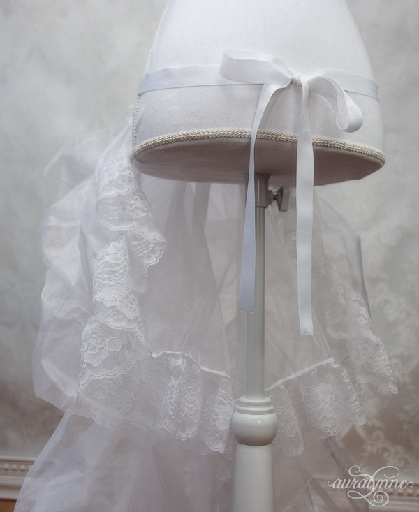 White Bustle Petticoat Ties