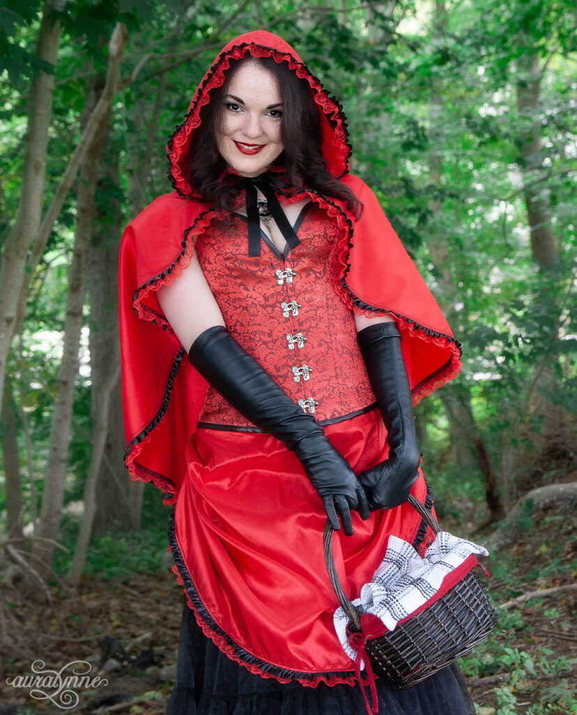 Victorian Little Red Riding Hood Costume auralynne