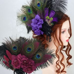 Flirt and Sass Saloon Girl Fascinator Hairpiece