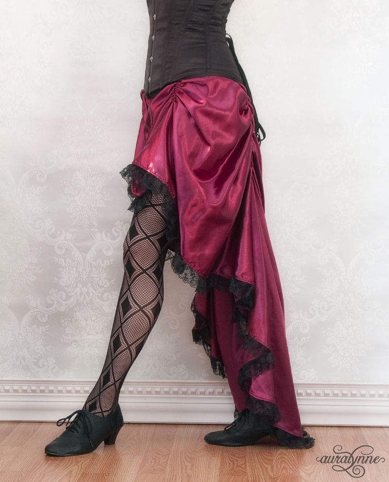 Steampunk Noir – Black Victorian Gothic Wedding Dress – auralynne