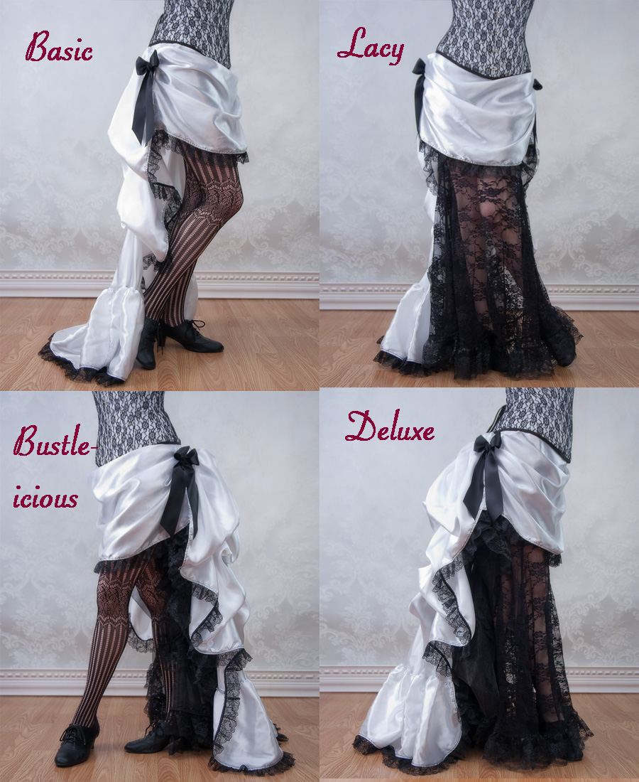 White and Black Ribbon Petticoat – auralynne