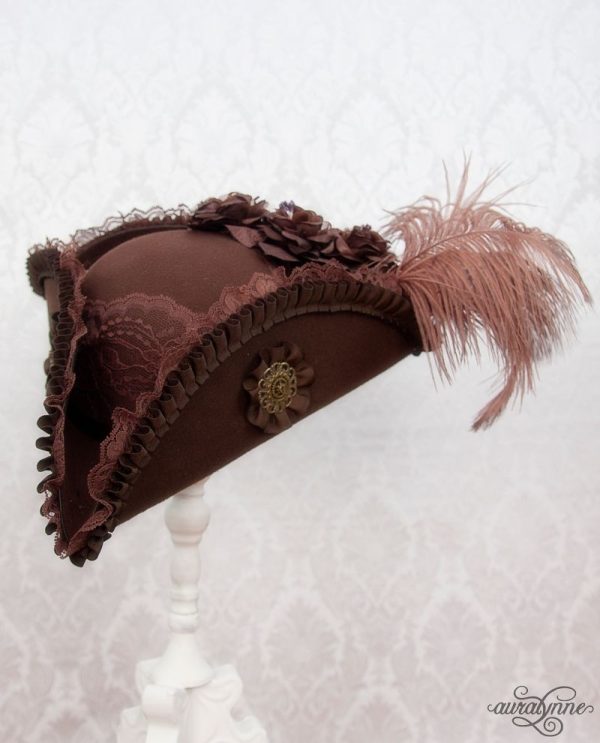 Steampunk Pirate Hat brown