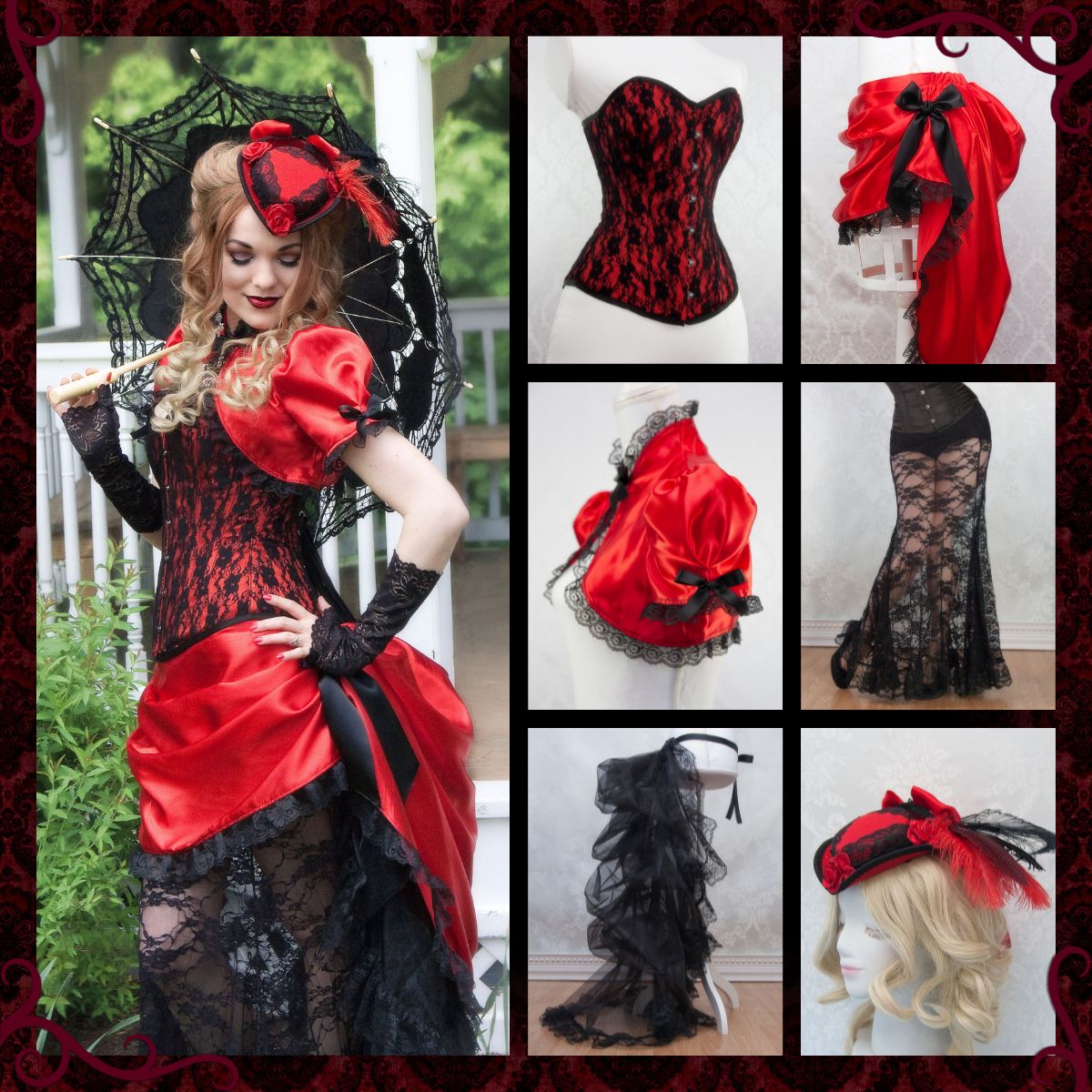 Choose Your Color Deluxe Saloon Skirt, Ballgown, Bridal Dress, Victorian  Vampire, Renaissance Costume, Halloween, Steampunk Wedding, 