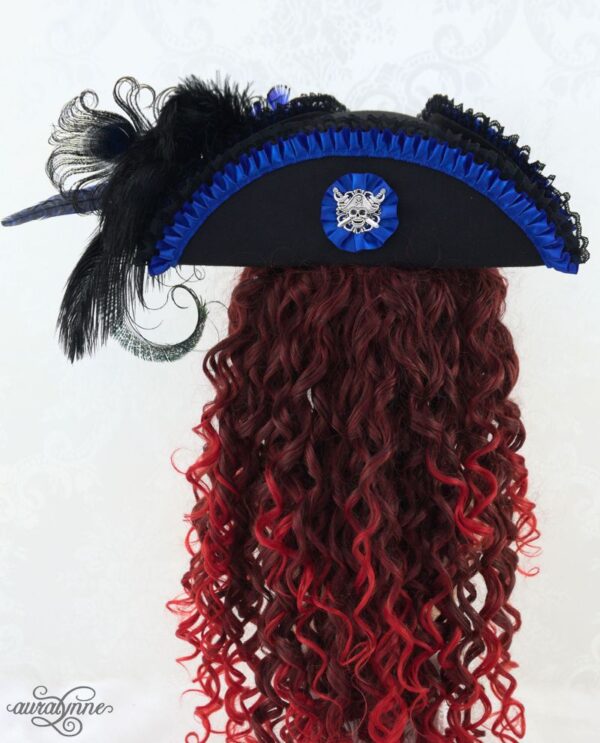 Lady Buccaneer Steampunk Victorian Pirate Hat - Image 15